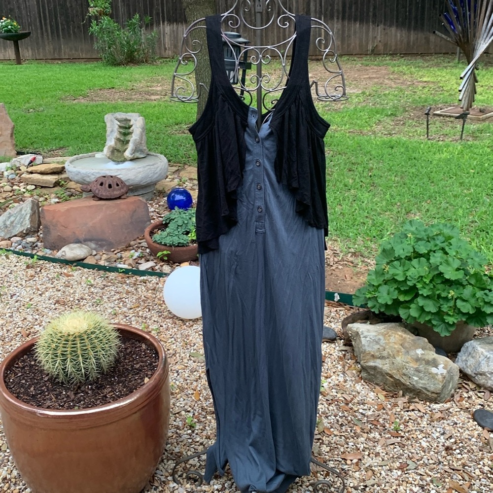 Three people maxi dress